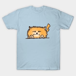 Fluffy Orange Cat T-Shirt